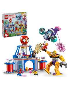 LEGO Marvel Sede Lanzador Telarañas 10794 para Niños 4+