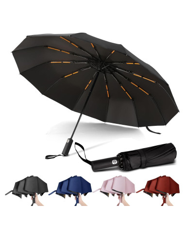 Paraguas de Viaje GUARAY a Prueba de Viento 116.8 cm