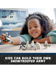 LEGO Star Wars Paquete de Batalla Snowtrooper 75320 2