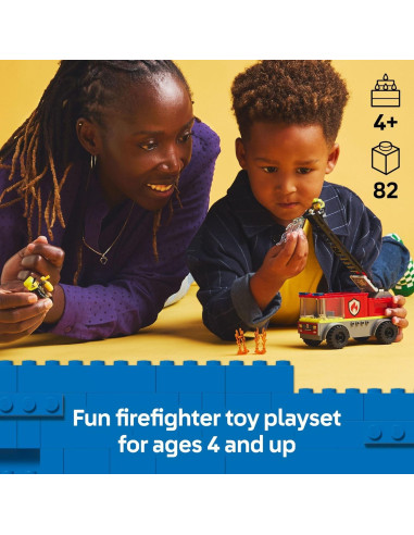 LEGO City Camión de Escalera de Bomberos 60463 - 82 Piezas