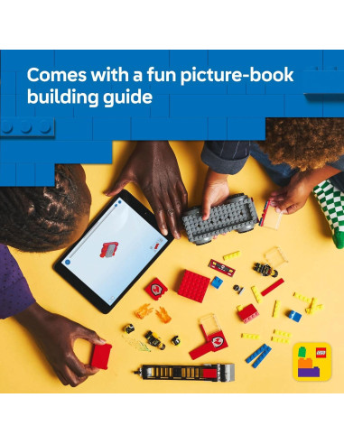 LEGO City Camión de Escalera de Bomberos 60463 - 82 Piezas