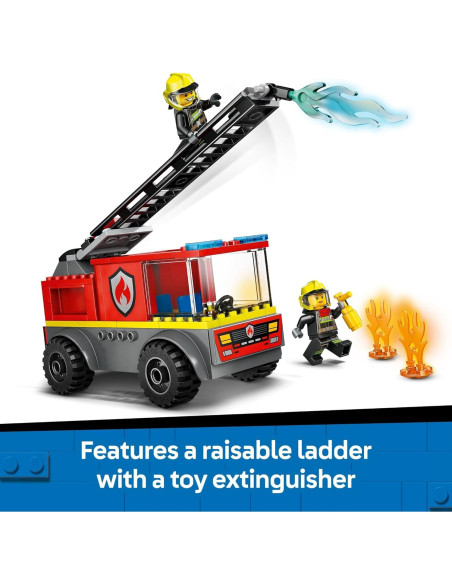 LEGO City Camión de Escalera de Bomberos 60463 - 82 Piezas