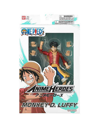 Figura de Acción Monkey D. Luffy - Anime Heroes - 17.78 cm