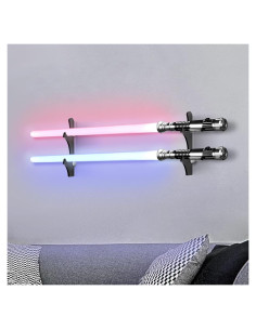 Soporte de Pared para Sable de Luz TOPNEW Acrílico Negro