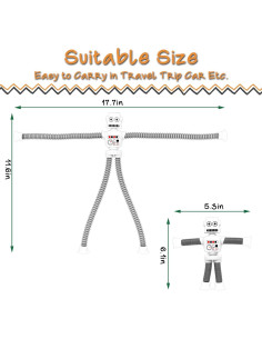 Juguete Antiestrés Robot Telescópico YAYOSUE 4PCS para Niños 2