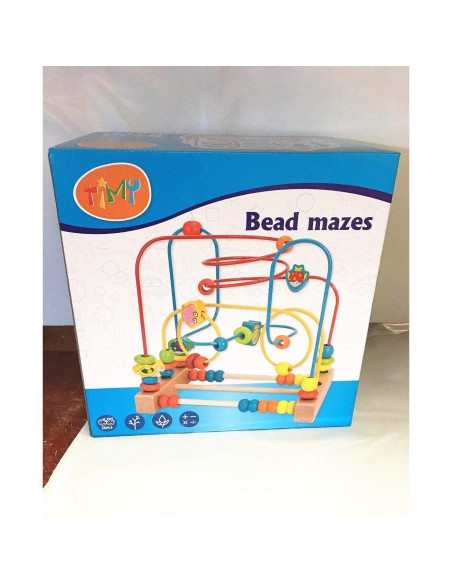 Laberinto de Perlas Timy Juguete Educativo 22.5x22.5cm