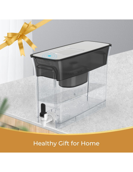 Dispensador de Agua Waterdrop WD-WFD-40L 35 Tazas Negro Dispensador de Agua Waterdrop WD-WFD-40L 35 Tazas Negro