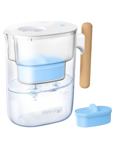 Jarra de Filtro Alcalina Waterdrop Chubby 10 Tazas con Filtro