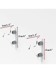 Soporte de Pared para Sables de Luz WANLIAN Transparente 2