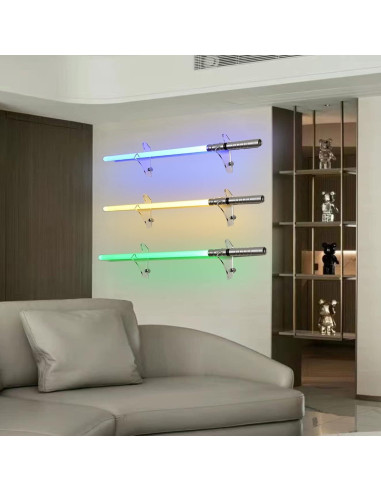 Soporte de Pared para Sables de Luz WANLIAN Transparente