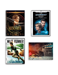 Colección DVD Distópica - Juegos del Hambre, Divergente y más