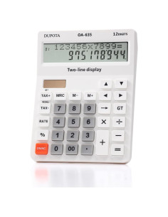 Calculadora de Escritorio DUPOTA OA-635 12 Dígitos LCD Solar