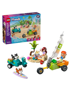 LEGO Friends Aventura de Perros Surfistas y Scooter 42641