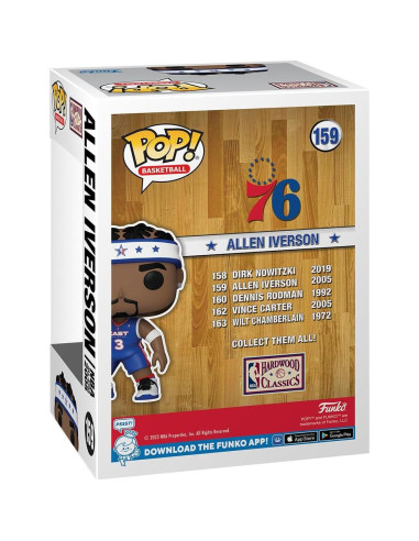 Funko Pop! NBA Allen Iverson 2005 - Figura Coleccionable 9.5 cm