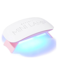Lámpara UV LED Makartt Rosa 6W Portátil con Temporizador 60s
