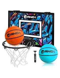 Aro de Baloncesto Mini AND1 sobre Puerta con 2 Balones