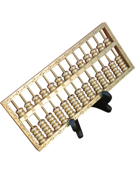 Ábaco de Latón Feng Shui 15x6cm Decoración para Hogar