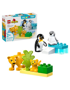 LEGO DUPLO Familias de Animales Salvajes 10442 - Juguete Educativo
