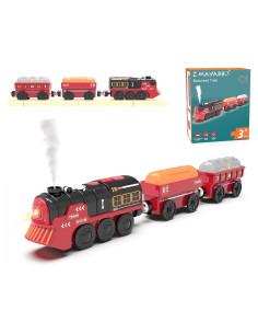 Juego de tren eléctrico May & Z con luces y sonidos