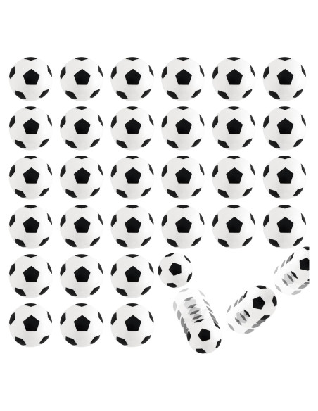 30 Pelotas de Fútbol Rebotadoras Xeehwb 27mm para Estrés