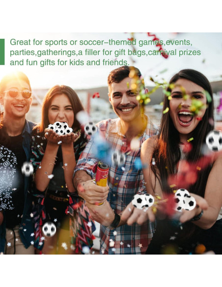 30 Pelotas de Fútbol Rebotadoras Xeehwb 27mm para Estrés