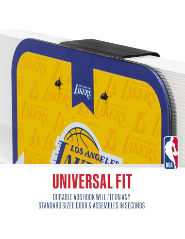 Aro de Baloncesto Mini Franklin Sports NBA Lakers Interior