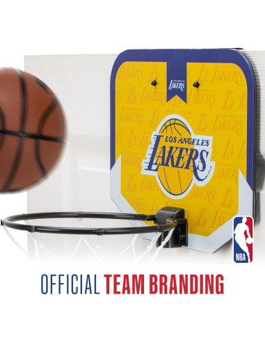 Aro de Baloncesto Mini Franklin Sports NBA Lakers Interior