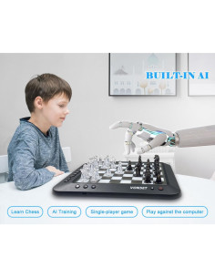 Tablero de Ajedrez Electrónico P6 Vonset con LED 32x30.8 cm 2