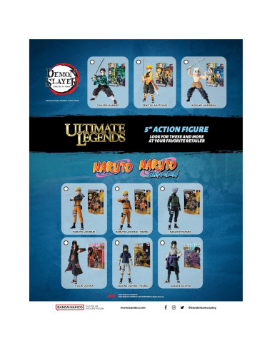 Figura de Acción Naruto Uzumaki Joven 12,7 cm Bandai