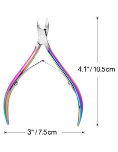 Cortadores de Cutículas Awpeye Acero Inoxidable 4 Piezas 2