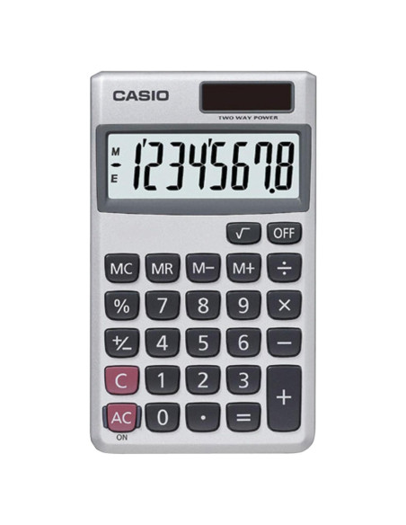 Calculadora Solar Casio SL-300SV 8 Dígitos Compacta