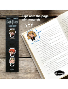 Clips Magnéticos Harry Potter Re-marks 8 Páginas Multicolor 2