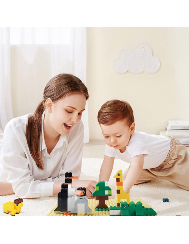 1500 Piezas Ladrillos de Construcción HUIZDQ Multicolor