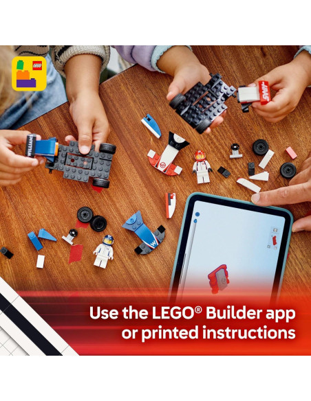 LEGO City F1 Williams Racing y Haas - Set de Coches 60464