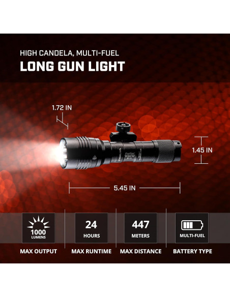 Linterna Montada Streamlight ProTac Rail Mount HL-X 1000 Lúmenes