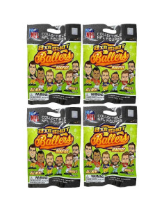 Bolsas Sorpresa NFL Big Shot Ballers - Paquete de 4 Figuras 2