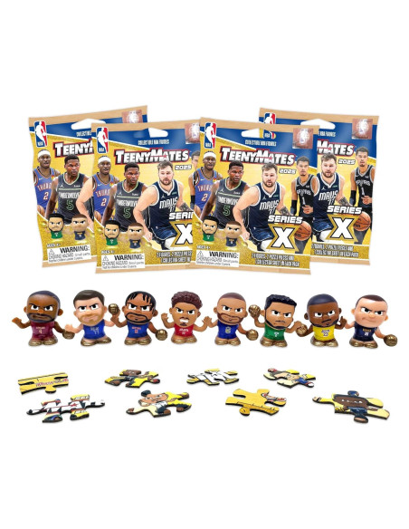 Conjunto de Figuras de Baloncesto TeenyMates Party Animal 2024