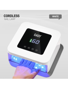 Lámpara UV LED Inalámbrica GAOY para Uñas de Gel, 7800mAh 2