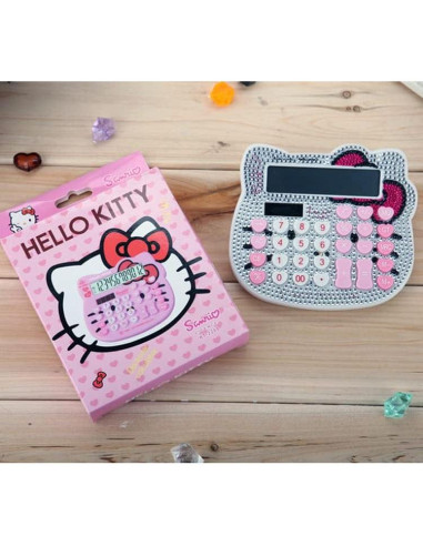 Calculadora Solar Hello Kitty Xinyu 12 Dígitos Creativa