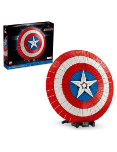 LEGO Marvel Escudo de Capitán América 76262 47 cm 3128 Piezas