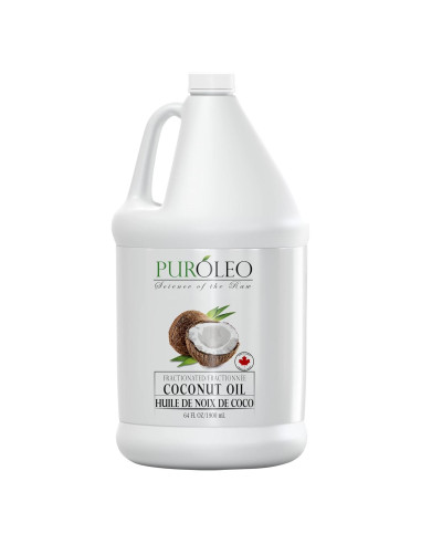 Aceite de Coco Fraccionado PUROLEO 1900 ML 100% Natural