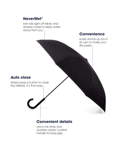 Paraguas Inverso Totes InBrella Automático 119 cm Resistente