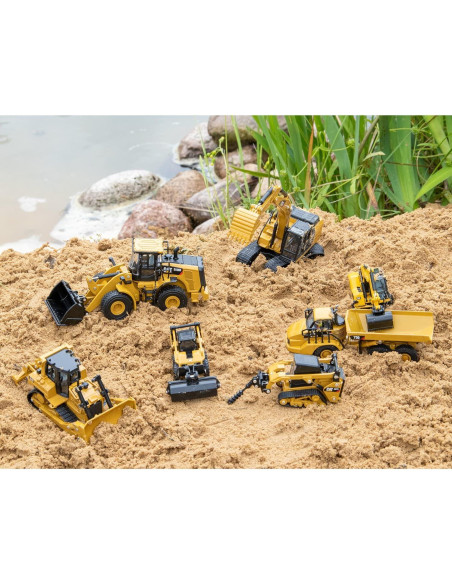 Excavadora sobre Ruedas Caterpillar M323F 1:87 con Herramientas