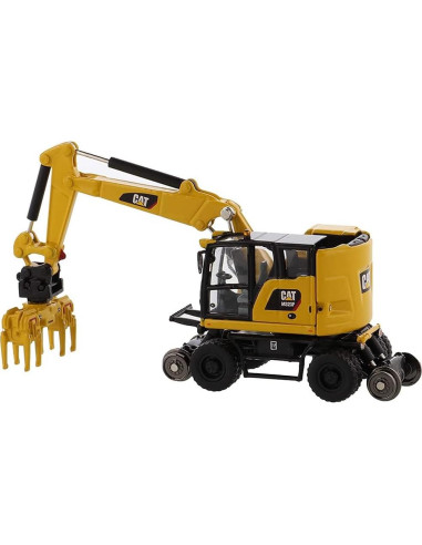 Excavadora sobre Ruedas Caterpillar M323F 1:87 con Herramientas