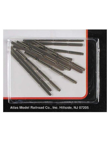 Uniones de Rieles Atlas N Scale 2535 Code 80 48 Piezas