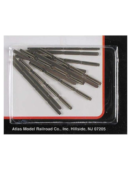 Uniones de Rieles Atlas N Scale 2535 Code 80 48 Piezas