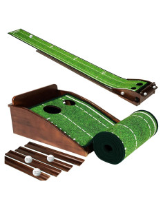 Alfombra de Putting Dachenus 2 Huecos 30x305 cm con Devolución