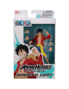 Figura de Acción Bandai Anime Heroes Luffy 16.5 cm 2