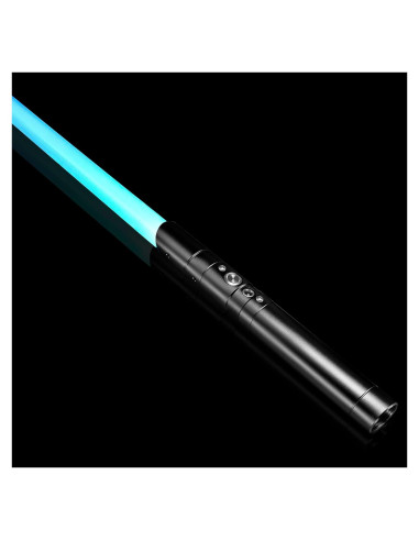 Sable de Luz RGB 72.9 cm Recargable USB con Sonido