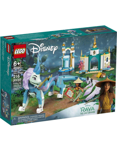 LEGO Disney Raya y Dragón Sisu 43184 - 216 Piezas LEGO Disney Raya y Dragón Sisu 43184 - 216 Piezas